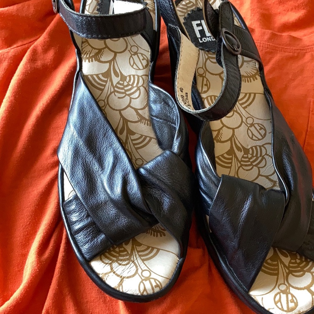 Fly London black shoes